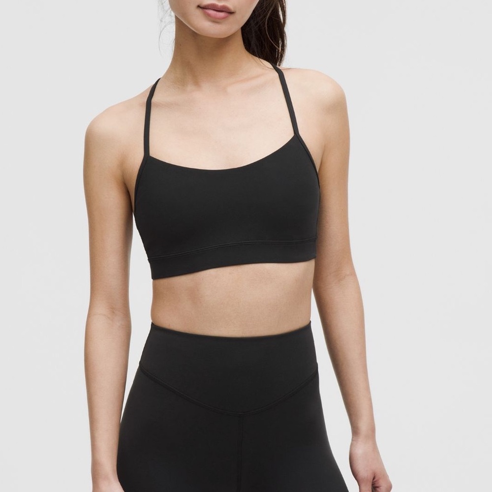 Lululemon Flow Y bra nulu - black